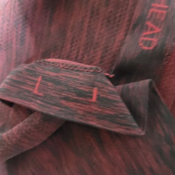 Red Heathered Polo Shirt - Picture 9 of 11